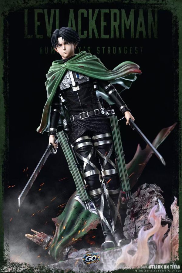 【預定】GO FIGURE 戰鬥兵長－里維・阿卡曼（Levi Ackerman） 進擊的巨人 