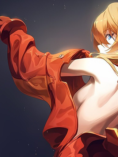 【海外代購】巴洛克 《明日香背影》Asuka新世紀福音戰士裝飾畫冰箱貼 