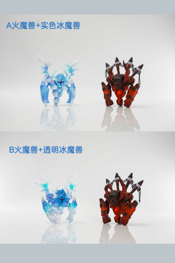 【預定】YMG 冒險島 冰雷火毒召喚獸 