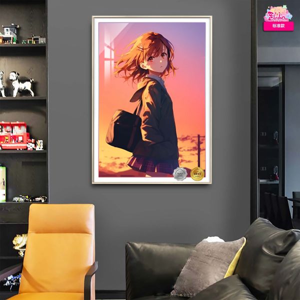 【海外代購】阿喵畫社 晚霞 禦坂美琴 