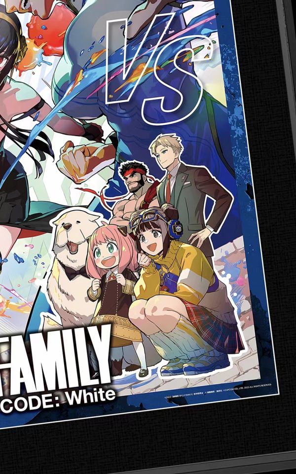 【海外代購】千鳥社 間諜過家家約爾阿尼亞春麗街霸裝飾畫 