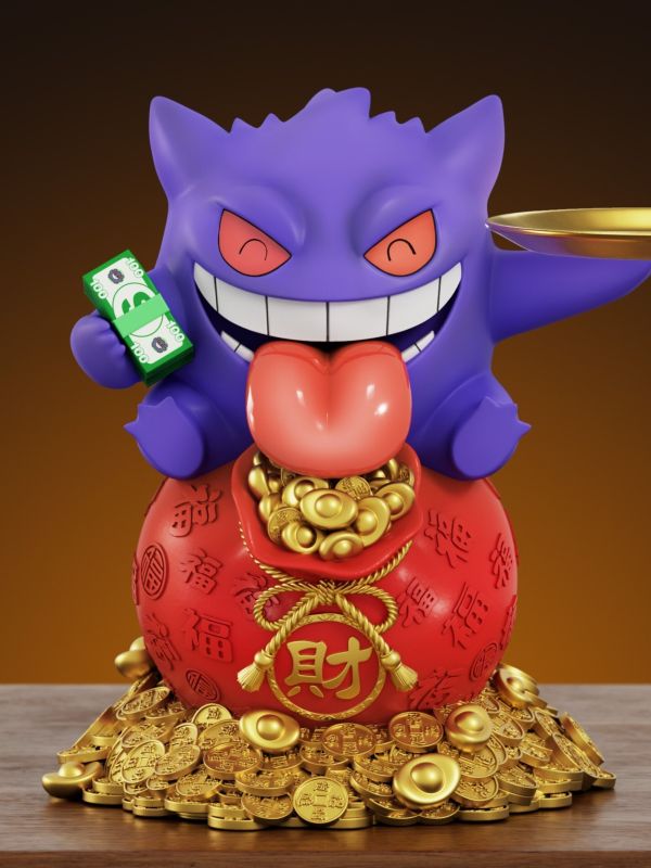 【預定】金運 招財耿鬼收納擺件