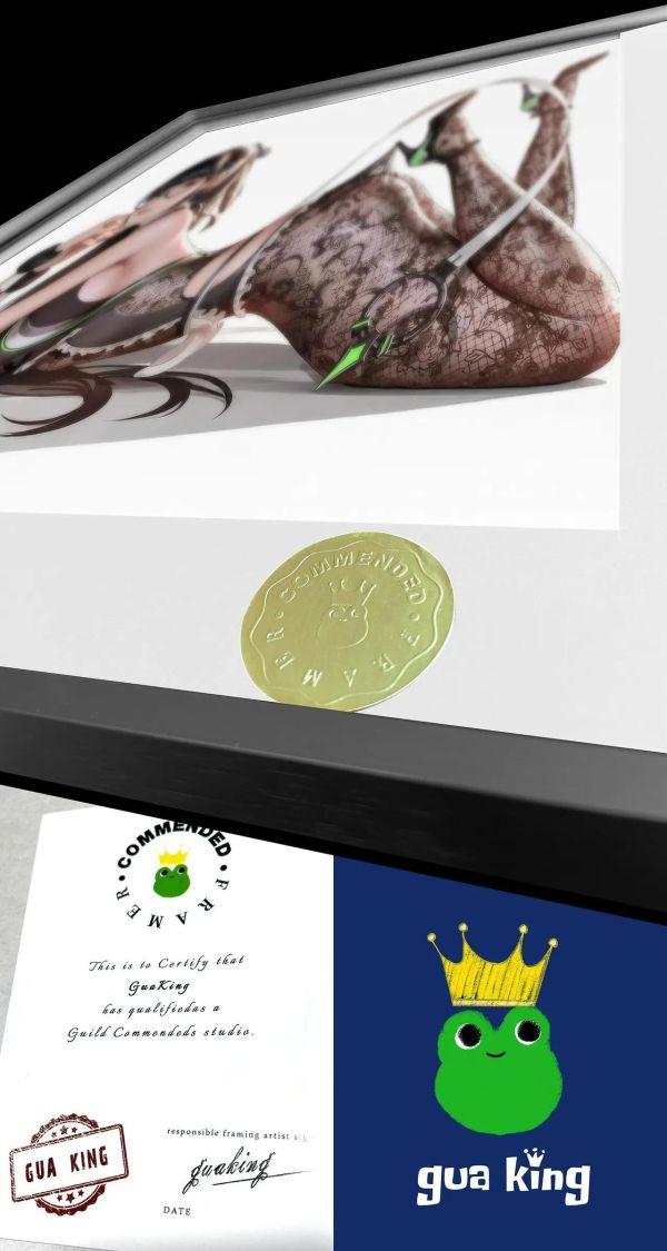 【海外代購】皇呱 《性感伊芙》劍星性感精英戰士裝飾畫 