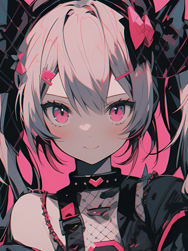 【海外代購】星空 《粉紅初音》初音未來miku甩蔥歌動漫二次元裝飾畫 