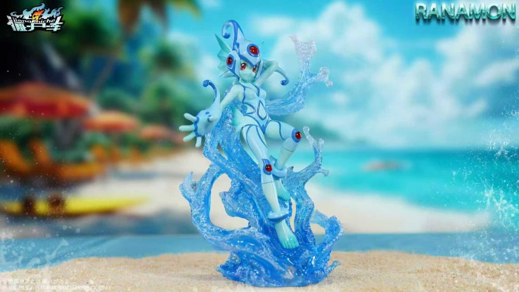 【海外代購】殭屍車 數碼寶貝04無限地帶 水之鬥士 娜娜獸 系列第一彈 