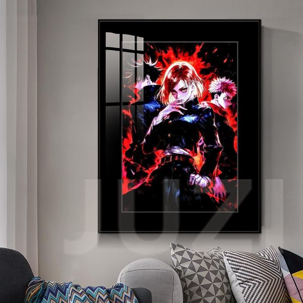 【海外代購】橘子 咒術回戰 三人小隊裝飾畫 咒術迴戰 