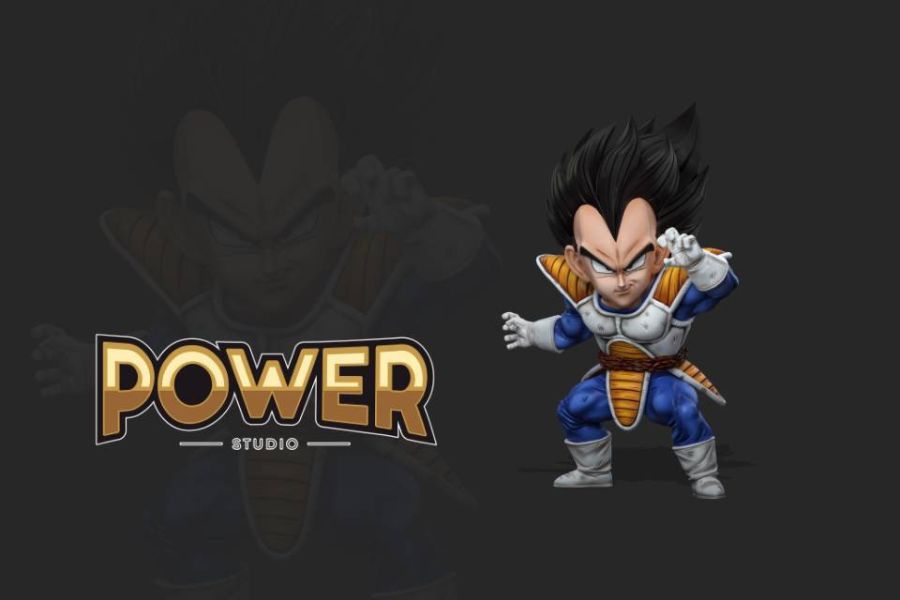 【預定】power 週年貝吉塔&悟空起手式 
