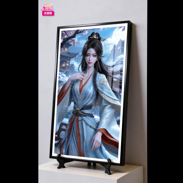 【海外代購】阿喵畫社 凡人修仙傳 南宮仙子 新品12K主題超清裝飾畫 