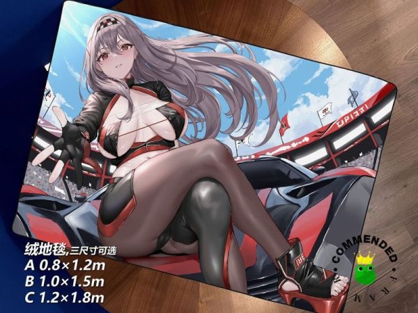 【海外代購】皇呱 《車模紅蓮：暗影》勝利女神：妮姬裝飾畫 午睡毯 地毯 
