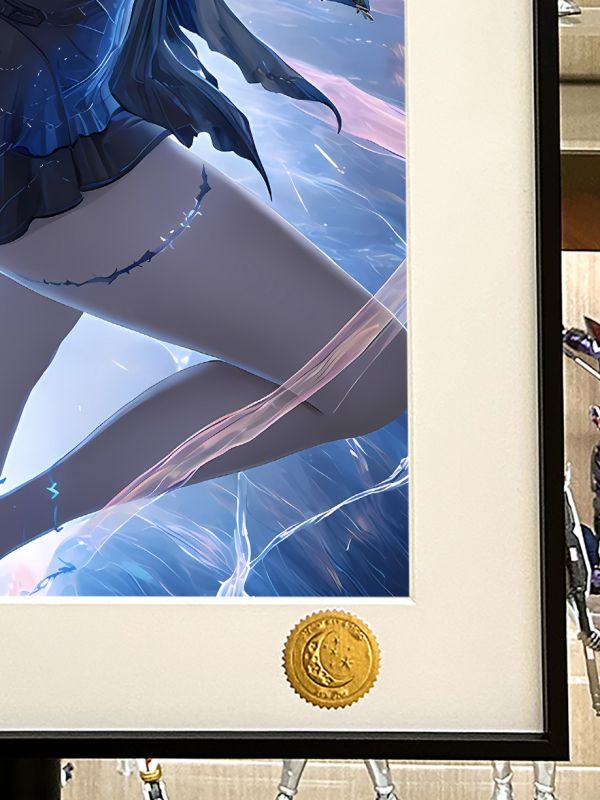 【海外代購】星空 《炫彩卡提西亞》鳴潮Cartethyia芙露德莉絲殉道聖女遊戲動漫二次元裝飾畫 