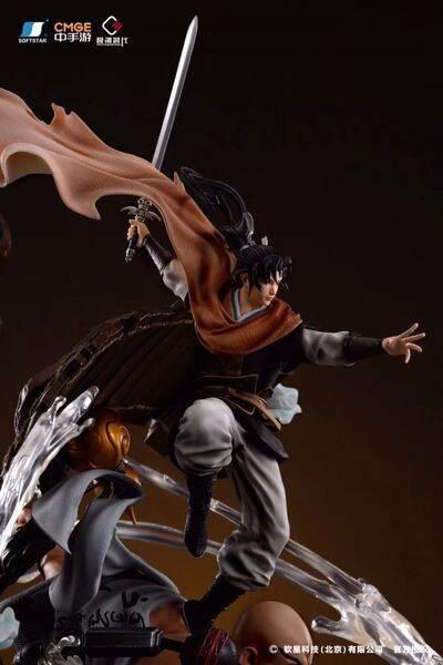 【海外代購】模潮時代MCSD 正版授權 1/6李逍遙"酒神咒"場景雕像《仙劍奇俠傳》全球首款 