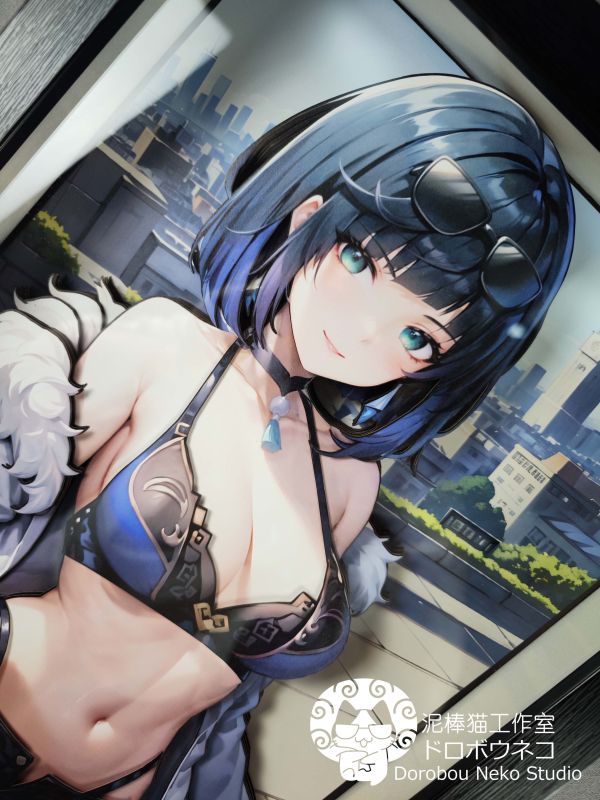 【海外代購】泥棒貓 DSRL 015 夜闌 立體畫01 