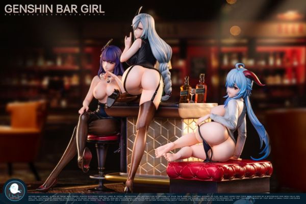 【海外代購】ILL 地下工廠 原神聯名系列008 夜店 (甘雨 & 申鶴 & 雷電將軍) 