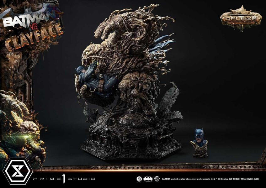 【預定】Prime 1 Studio（P1S） 1/4 蝙蝠俠 VS 泥面人（Batman VS Clayface）場景雕像 DC漫畫 
