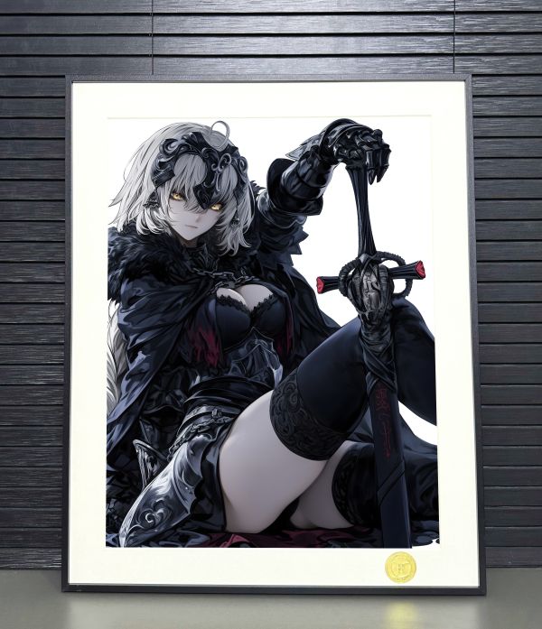 【海外代購】H2 《黑貞德》Fate/Grand Order龍之魔女Avenger裝飾畫 