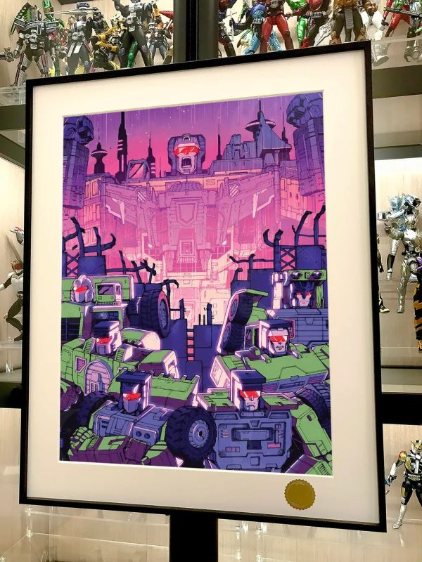 【海外代購】星空 《大力神》變形金剛Devastator裝飾畫 