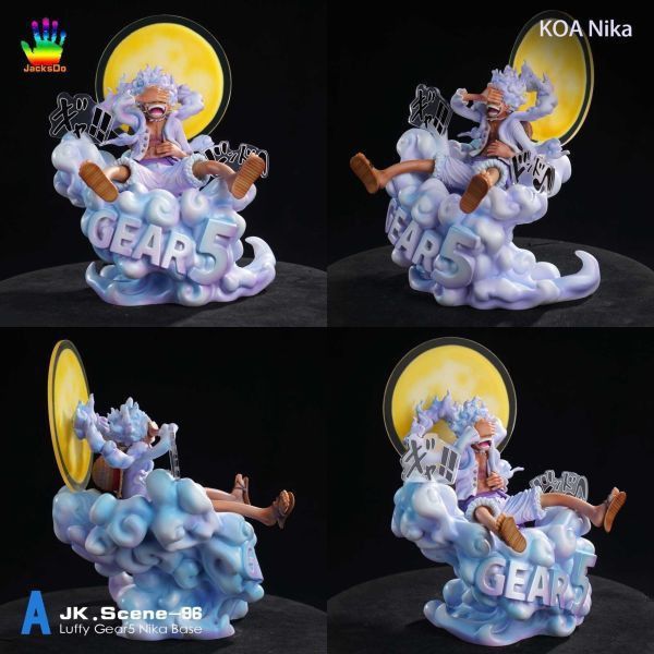 【海外代購】JacksDo 五檔 尼卡路飛 地台 不含人物 