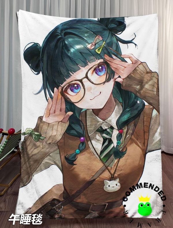 【海外代購】皇呱 《學園俏皮貓貓》 藥屋少女的呢喃學園俏皮貓貓同人周邊裝飾畫 午睡毯 地毯 