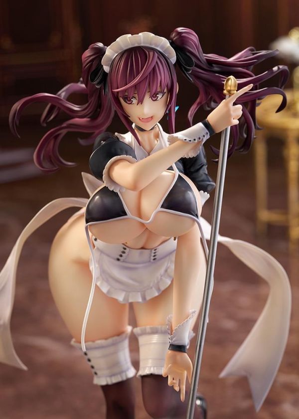 【R18PVC-預定】QuesQ RAITA 絕對純白魔法少女 倉本艾莉卡 女僕泳裝風格 