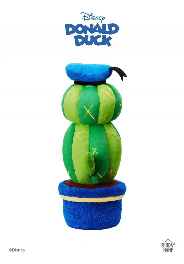 【海外代購】【50CM】SUNDAY HOME 抱抱仙人掌 Mickey Donald Duck 01 