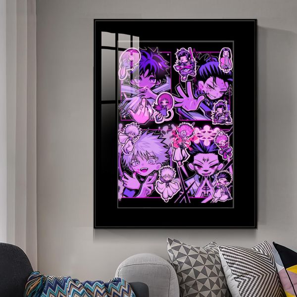 【海外代購】橘子 JUZI 咒術回戰Q版海報 