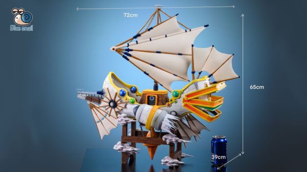 【海外代購】藍蝸牛 Blue Snail 冒險島比例世界系列 第十一彈 飛船 