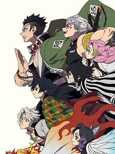 【海外代購】巴洛克 《九柱出擊》鬼滅之刃無限城篇九柱裝飾畫冰箱貼 