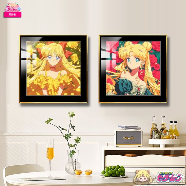 【海外代購】阿喵畫社 美少女戰士宮格套組畫 超清裝飾畫 