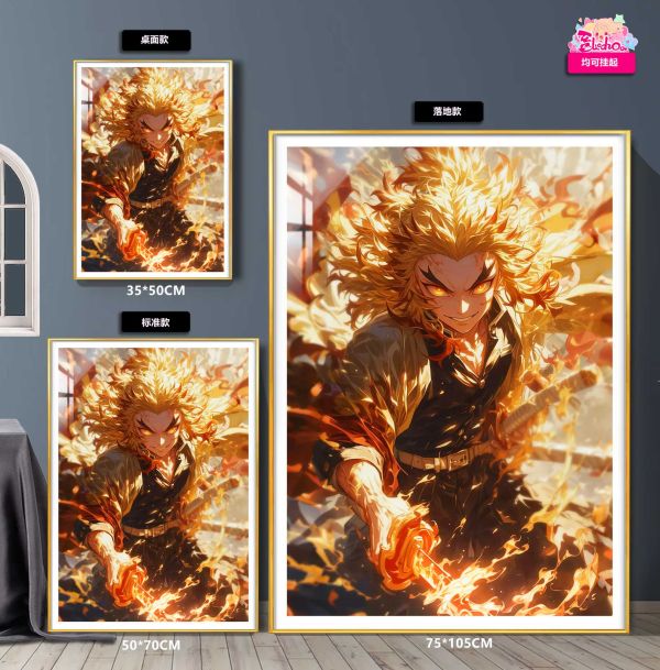 【海外代購】阿喵畫社 餘燼 炎柱 