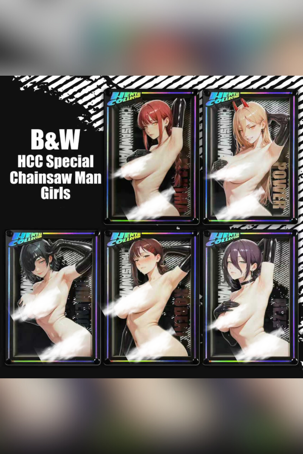 【海外代購】黑白畫映 B&W AI Creator 系列桌面裝飾卡磚 SP 電鋸人女孩 ChainsawMan Girls 
