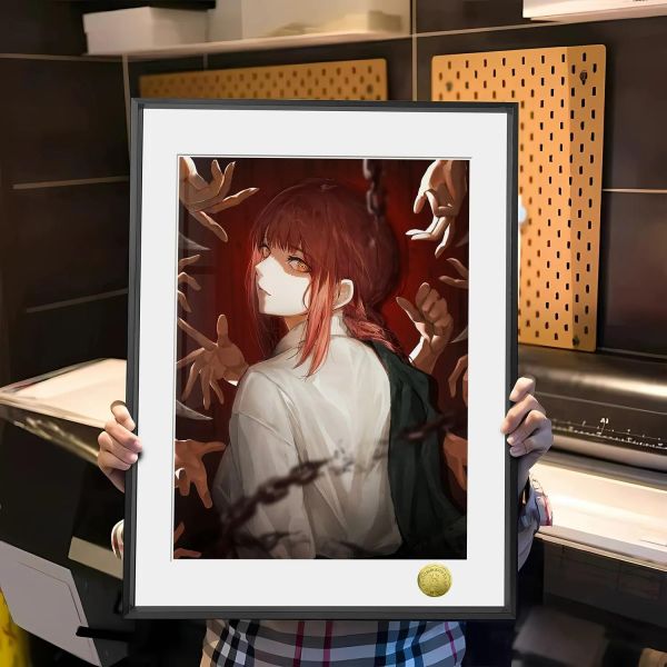 【海外代購】皇呱 《支配惡魔瑪奇瑪》電鋸人惡魔獵人裝飾畫 午睡毯 地毯 