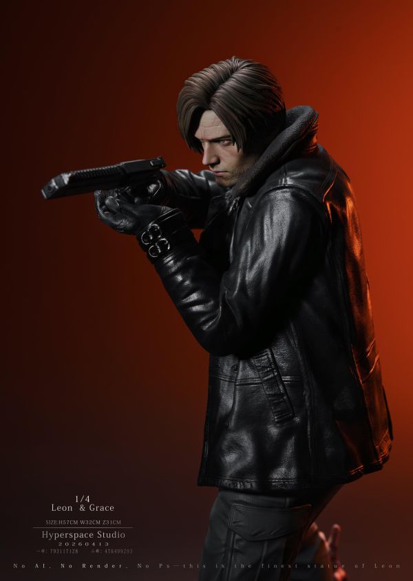 【實物預定】HP 惡靈古堡 安魂曲系列 leon里昂 Grace葛蕾絲 