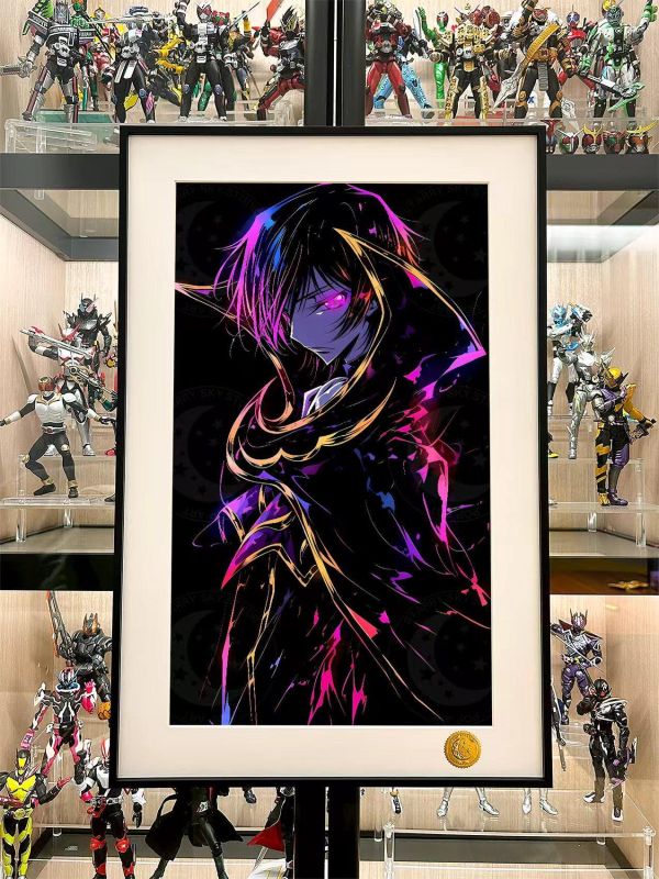 【海外代購】星空 《炫彩魯魯修》ZERO CODE GEASS 反抗的魯路修CC動畫裝飾畫 