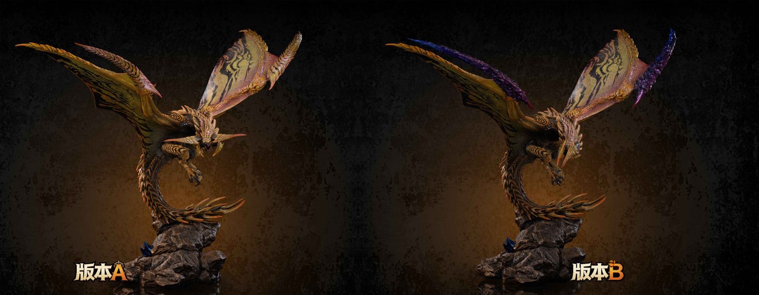 【預定】Acy Sword&Wing SW 怪物圖鑑 第一彈 煌雷龍 鎖刃龍 魔物獵人荒野 