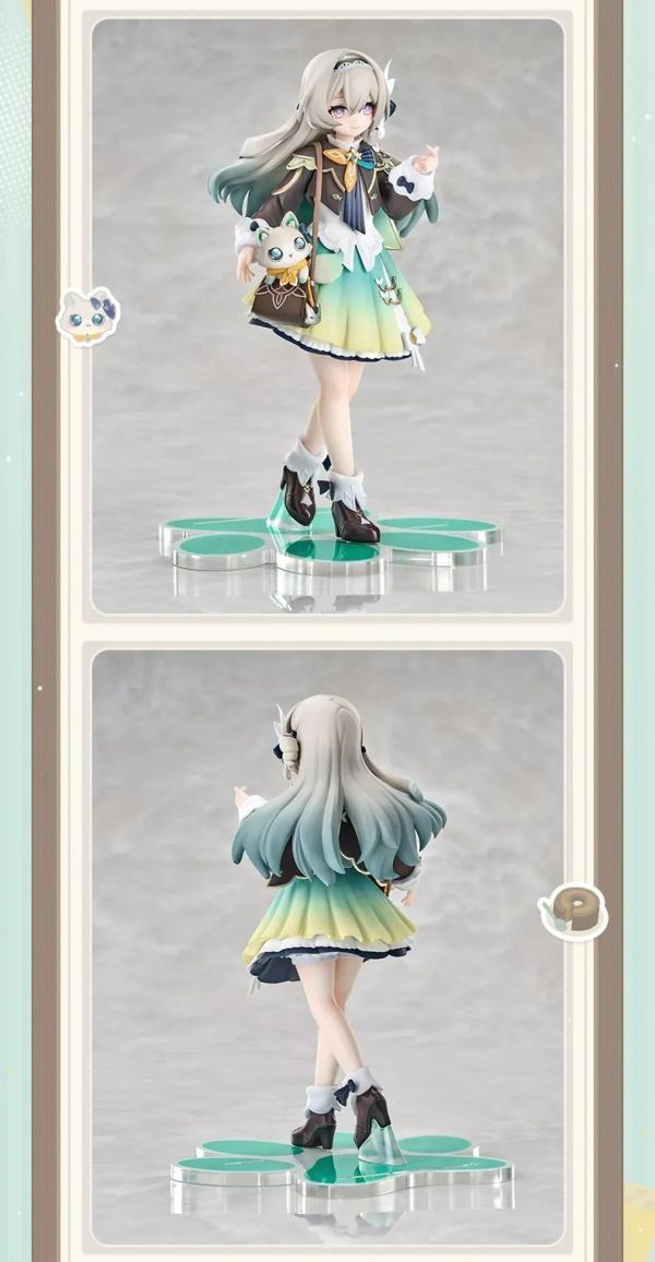 【PVC預定】RIBOSE RISE UP+系列 崩壞：星穹鐵道 小不點貓貓系列手辦 流螢 Ver. 