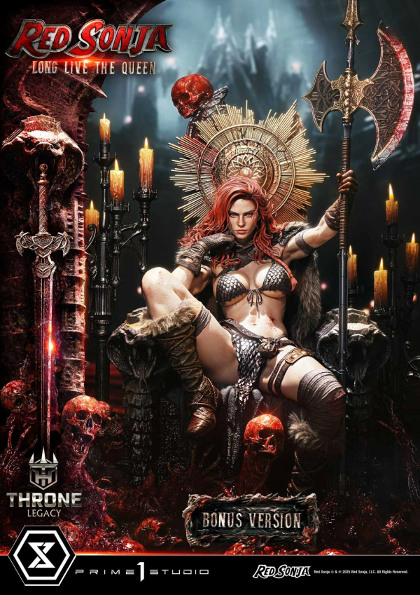 【預定】Prime 1 P1S 1/3 傳世王座 女王神劍 紅髮索妮亞 女王萬歲 標準版 TLCRS-01 