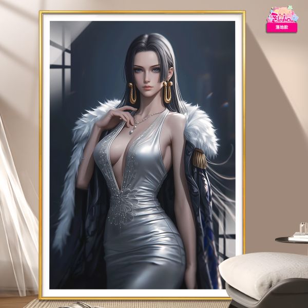 【海外代購】阿喵畫社 銀魅力 女帝 波雅 漢庫克 超清裝飾畫 