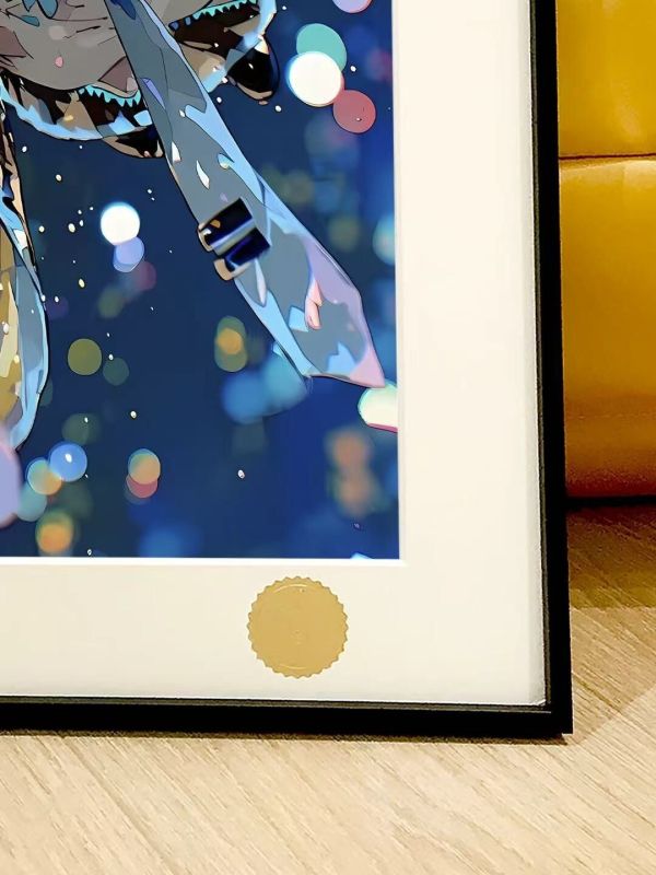 【海外代購】星空  光點初音 裝飾畫 