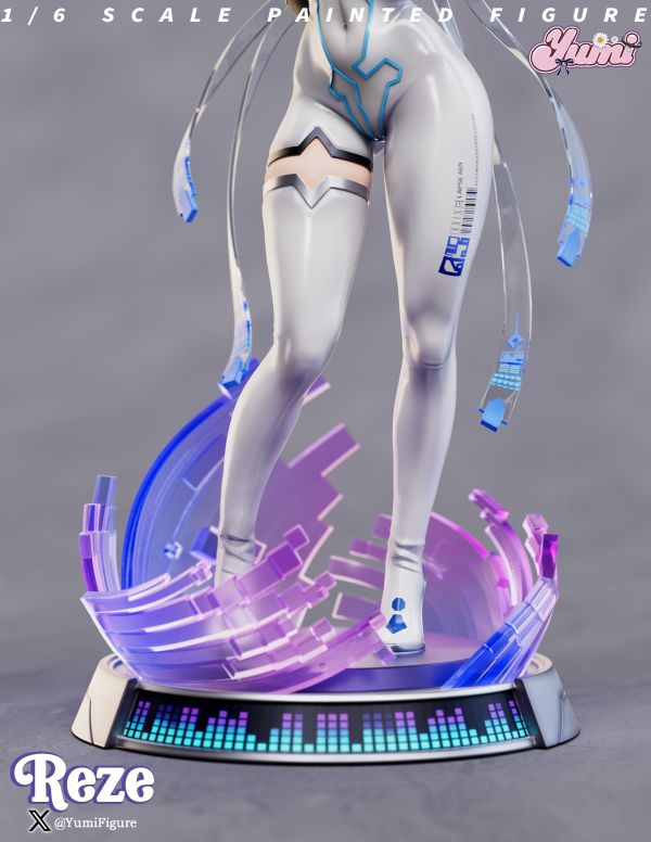 【R18女雕-預定】Yumi figure 鏈鋸人系列 膠衣蕾潔 