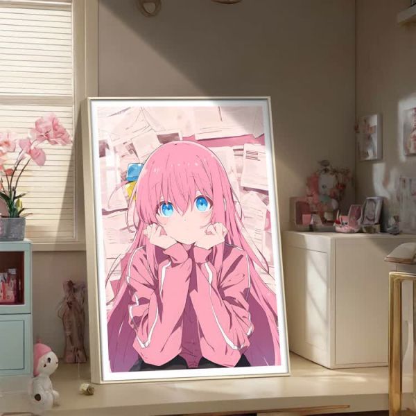 【海外代購】阿喵畫社 孤獨搖滾 後藤一里 後藤 8k超清裝飾畫 