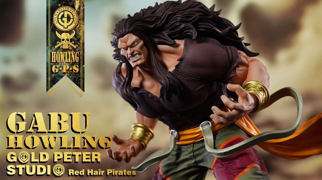 【預定】GP GOLD PETER 紅髮海賊團 豪林格·嘎布 紅團第十款 