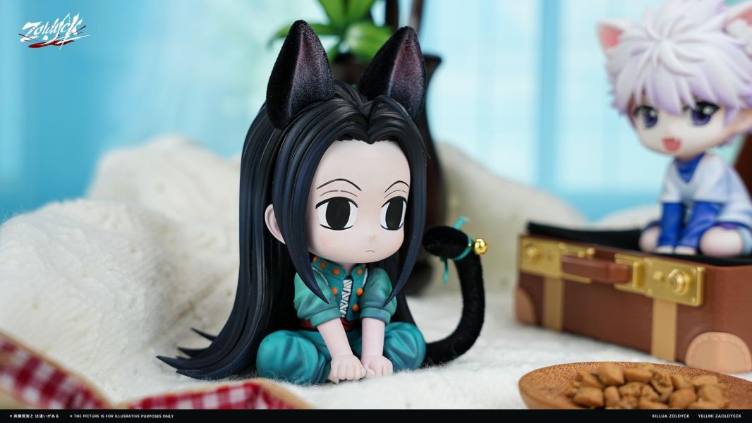 【預定】Zoldyck（ZDK） Q版貓貓系列－奇犽＆伊耳謎 獵人 HUNTER×HUNTER 