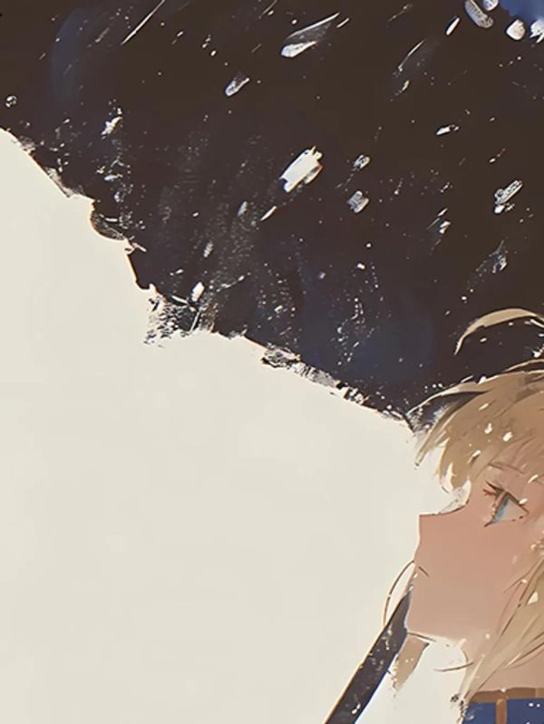 【海外代購】巴洛克《冬日saber》吾王saber裝飾畫冰箱貼 