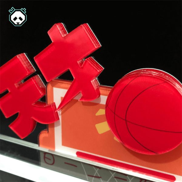 【海外代購】【25CM】凹凸Panda 灌籃高手 亞克力立體 萬年曆01 