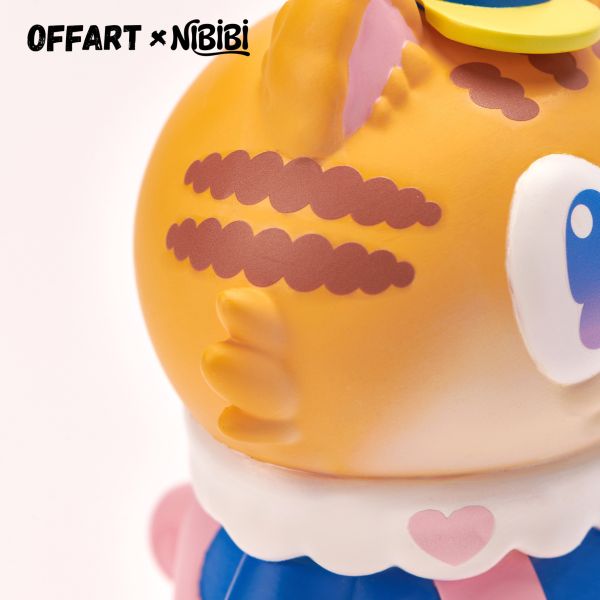 【預定】OFFART 貓Soul NIBBI三眼貓擺件 