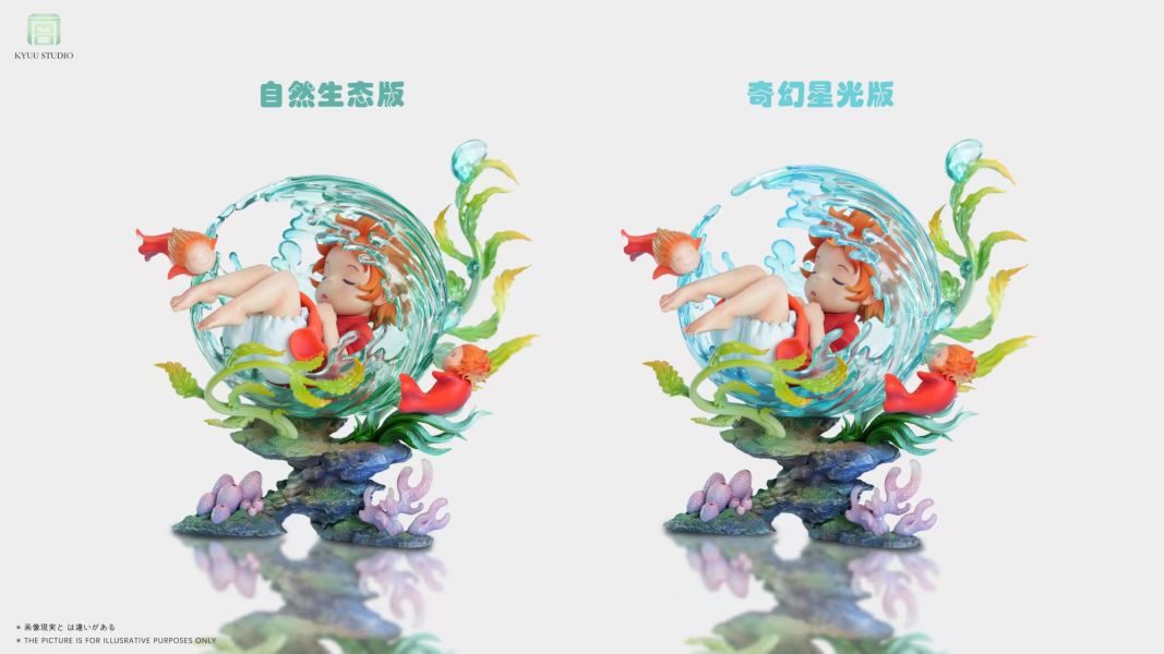 【預定】宮作坊 KYUU 宮崎駿自然密語系列第二彈 睡夢金魚姬 