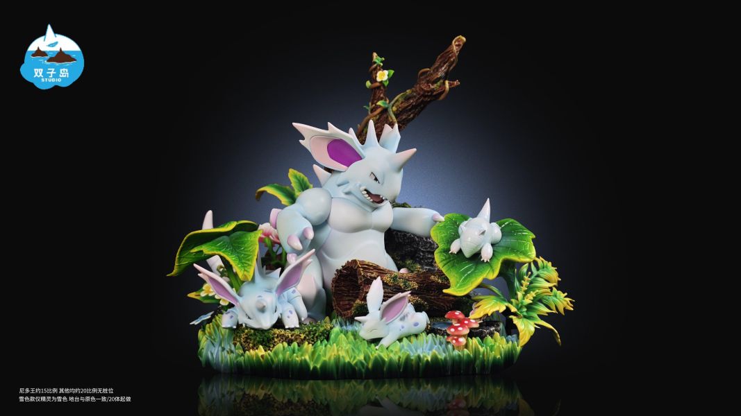 【預定】雙子島 生態系列 尼多王組 