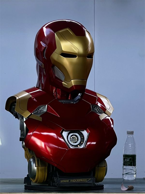 【海外代購】【68CM】鋼鐵俠 Mark47胸像 