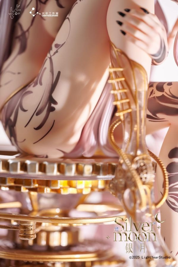 【海外代購】光年 WLOP 夭夢 1/4收藏級雕像 銀月 silvermoon 