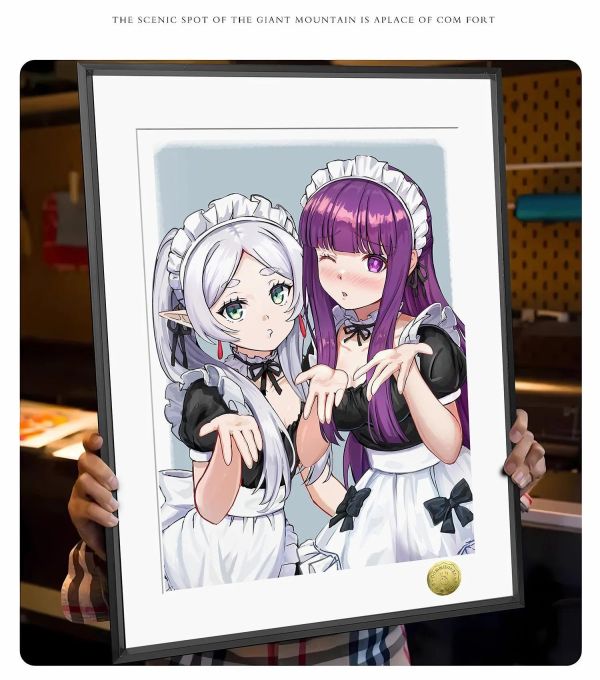 【海外代購】皇呱 《女僕芙莉蓮菲倫》葬送的芙莉蓮裝飾畫 午睡毯 地毯 